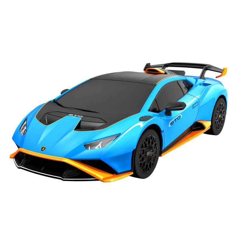 Lamborghini Huracan STO R/C skala 1:24 Rastar 98800 samochód sterowany niebieski Lamborghini Huracan STO R/C skala 1:24 Rastar 98800 samochód sterowany niebieski