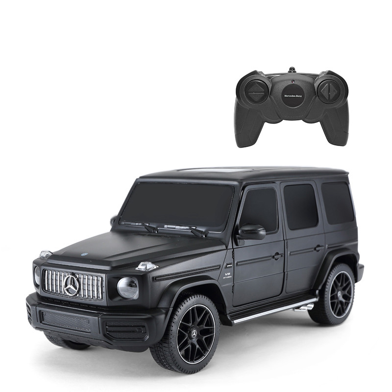 Mercedes-Benz G63 R/C skala 1:24 Rastar 95800 samochód sterowany czarny Mercedes-Benz G63 R/C skala 1:24 Rastar 95800 samochód sterowany czarny