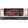 JEEP Wrangler Rubicon R/C skala 1:24 Rastar 79500-4 Muddy version samochód sterowany czerwony