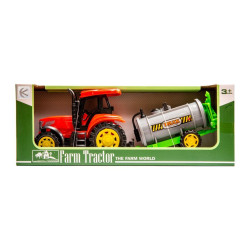 Traktor z cysterną do oprysków