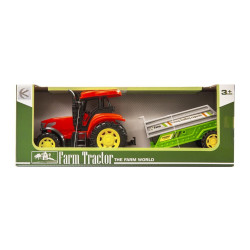 Traktor z przyczepą
